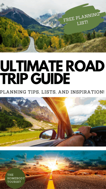 Ultimate road trip planning guide pin