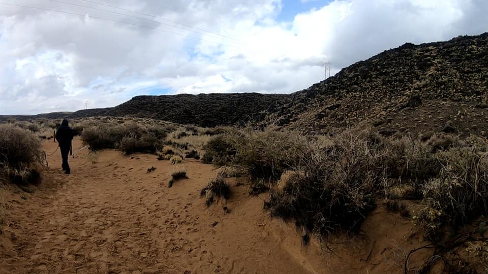 Hiking at Petroglyph National Monument