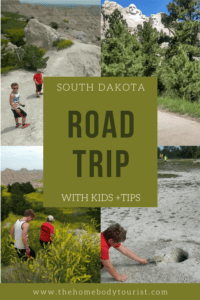 South Dakota Road Trip with Kids Pin