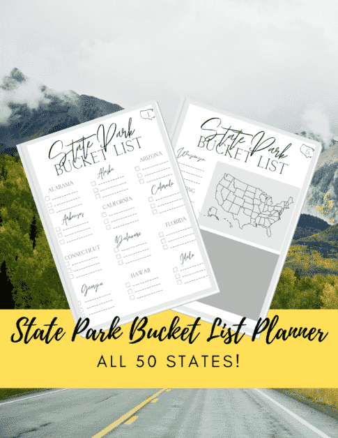 state park bucket list planner