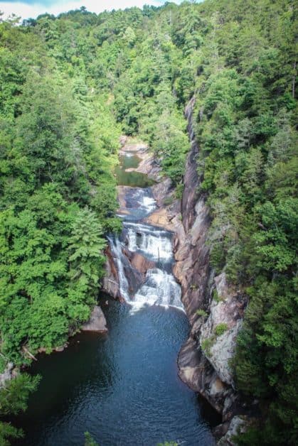 Talluah Gorge Waterfall