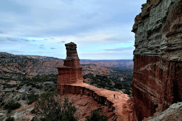 Lighthouse Trail- Palo Duro Canyon State Park--First stop of Dallas to Colorado Springs Road Trip