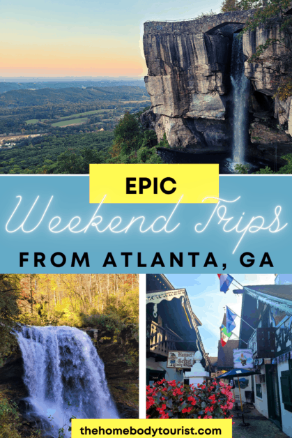 Weekend Trips from Atlanta, GA Pin