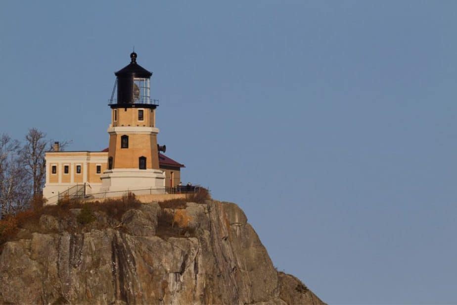 close up of Split Rock Lighthouse