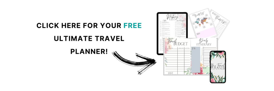 free printable travel planner