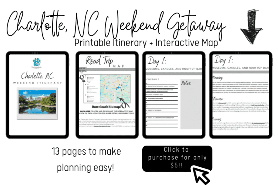 A Perfect Weekend in Charlotte NC - 3 Day Itinerary - OTFL