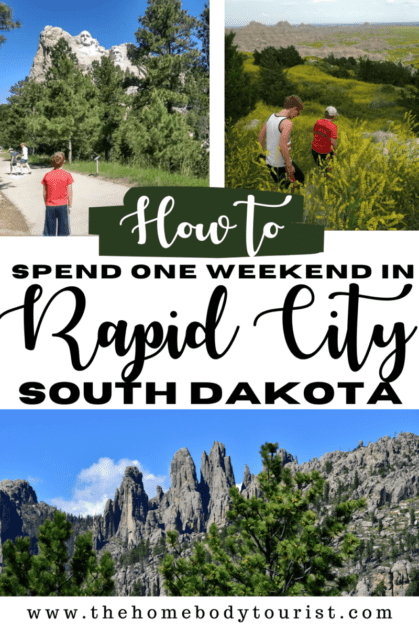 one weekend in rapid city pin for pinterest 