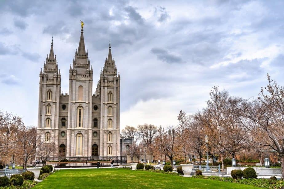 Church in Salt Lake City, Utah. 
