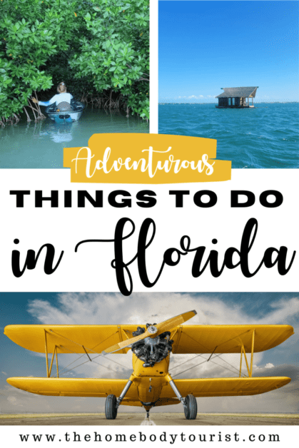 adventurous things to do in florida pin for pinterest 