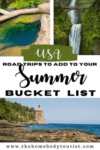 usa road trips to add to your summer bucket list pin for pinterest 