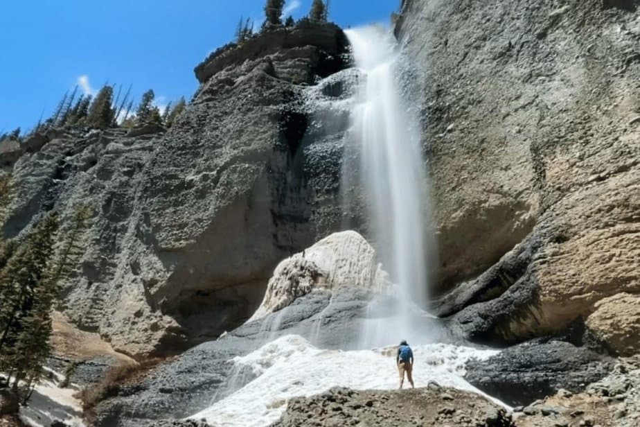 four mile falls in pagosa springs colorado 