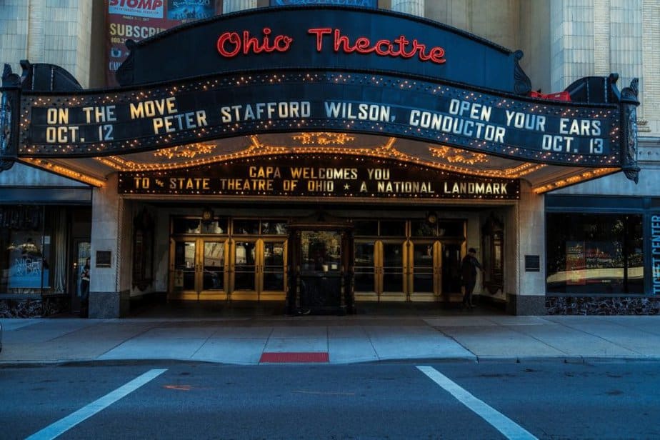 ohio theatre during one weekend in columbus