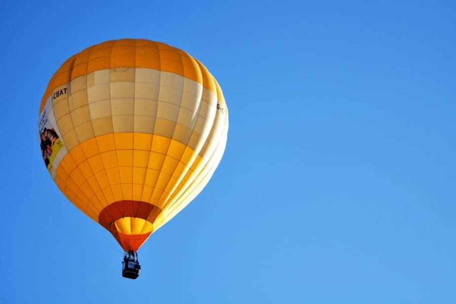 hot air balloon ride in sedona