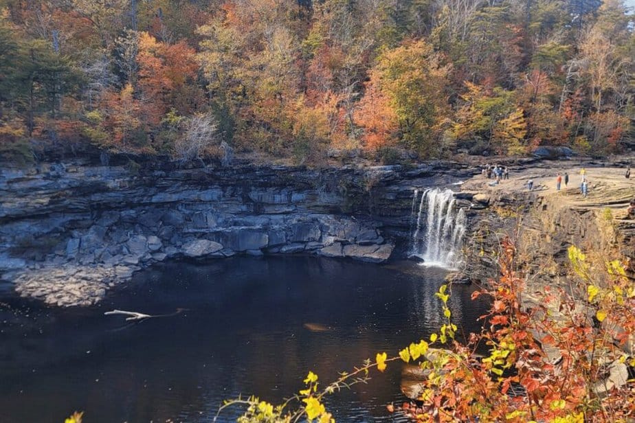 Little Canyon Falls in the fall 