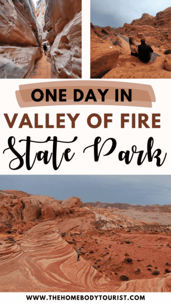 one day in valley of fire state park pin for interest