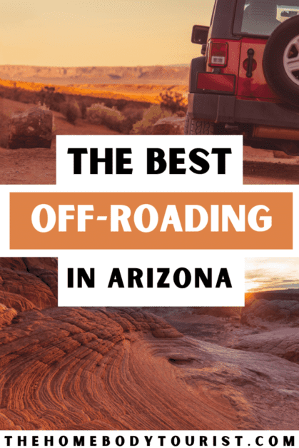 The best off-roading destinations in arizona pin for interest