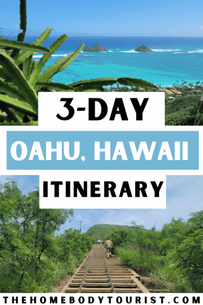 One weekend on oahu, hi pin for pinterest 