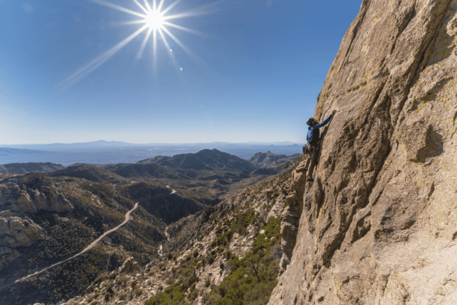 rock climbing mount lemmon adventurous things to do in tucson arizona