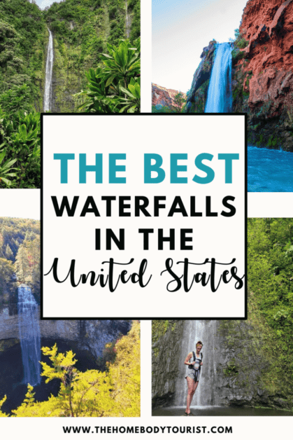 the best waterfalls in the united states pin for pinterest 