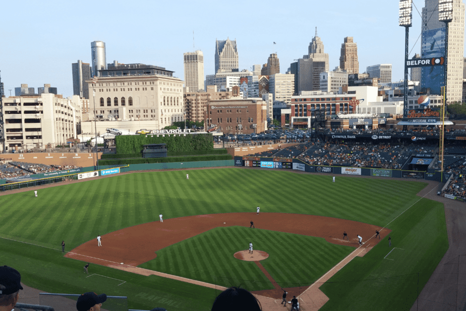 New $20 million playfield for youth baseball opens at former Tiger Stadium  site - Kresge Foundation