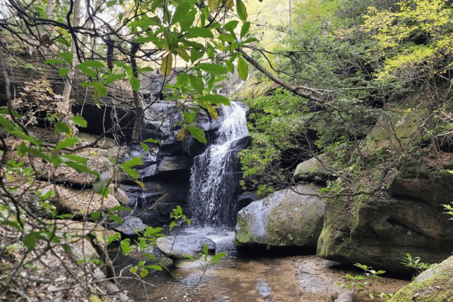 Dismals Canyon waterfall- other things to do with one weekend in huntsville
