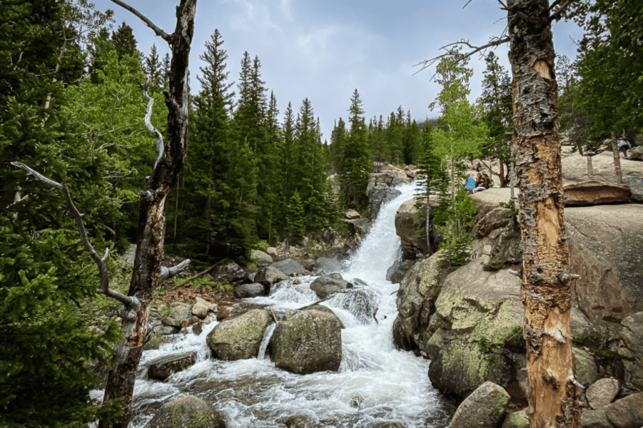 Alberta Falls in Rocky Mountain National Park 