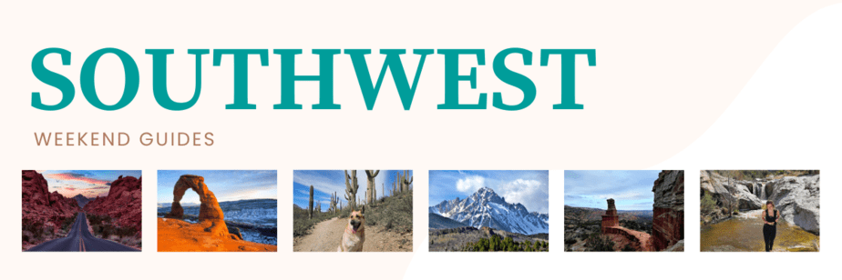 Southwest USA Weekend Guides cover photo