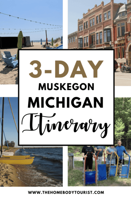 one weekend in muskegon, mi pin for pinterest 