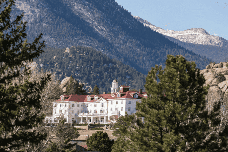 The Stanley Hotel near Rocky Mountain National Park 