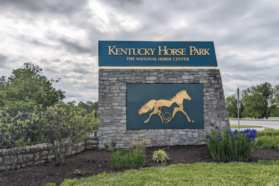 kentucky horse park sign 