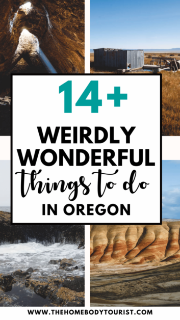 unique things to do and see in oregon pin for pinterest 