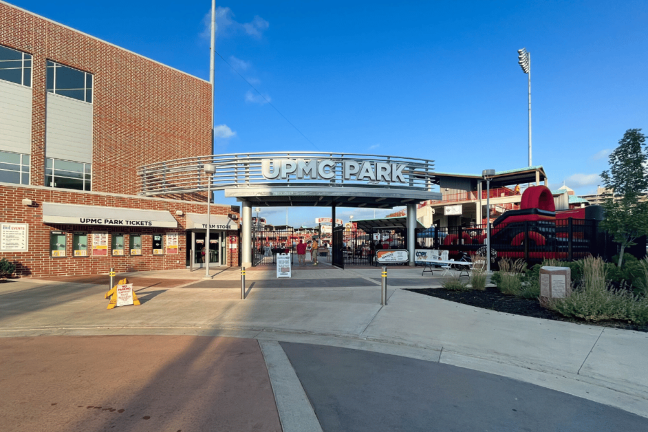 entry to the UPMC ballpark during 3 days in Erie