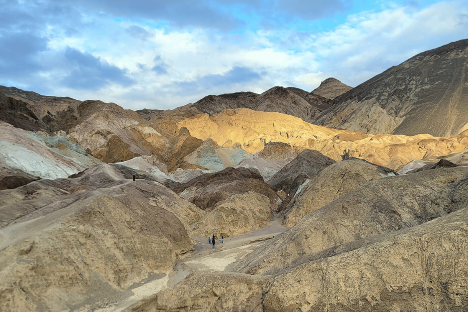 Mosaic Canyon in death valley national park best warm winter getaways in the usa 