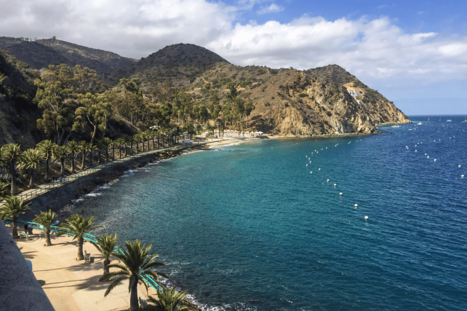 catalina island- best honeymoons to take in the usa
