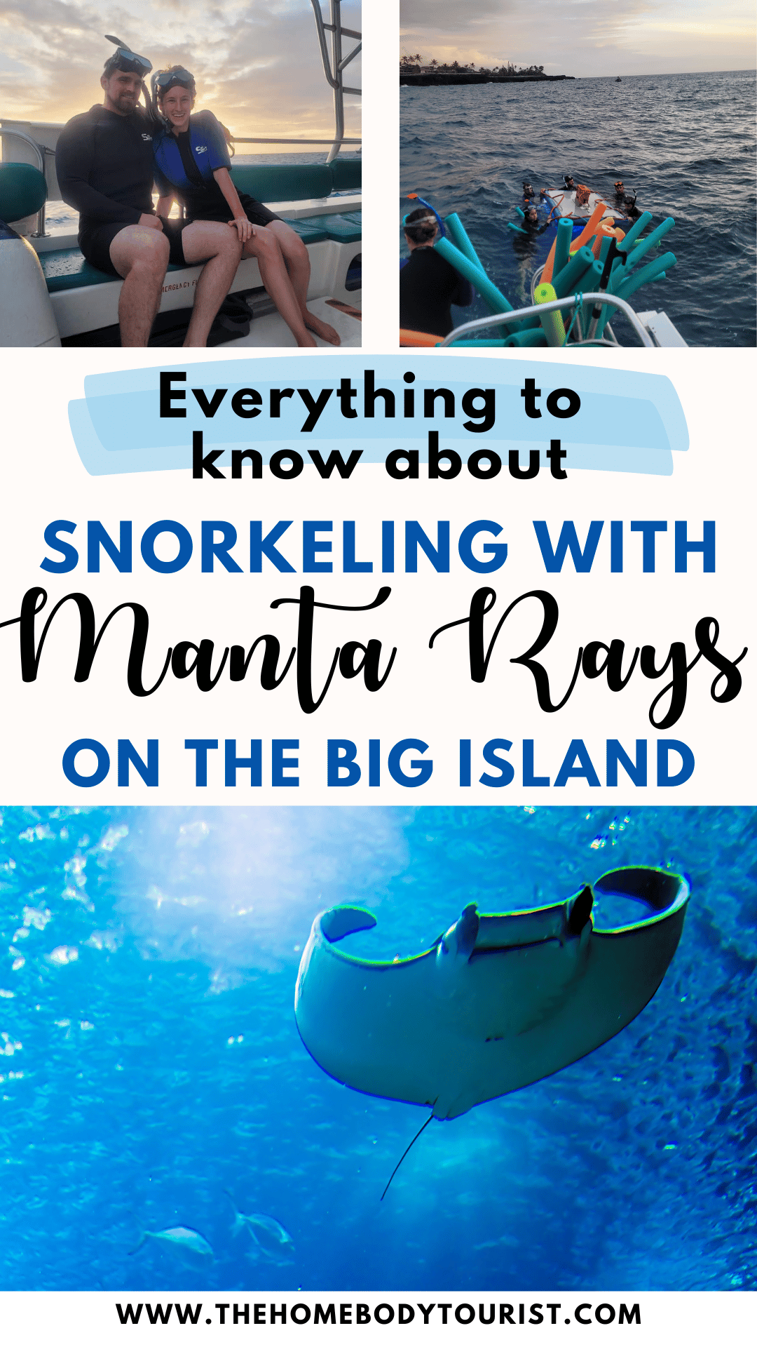 Everything to Know About a Big Island Manta Ray Night Snorkel The