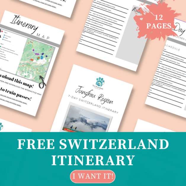 free switzerland itinerary for 7 days printable