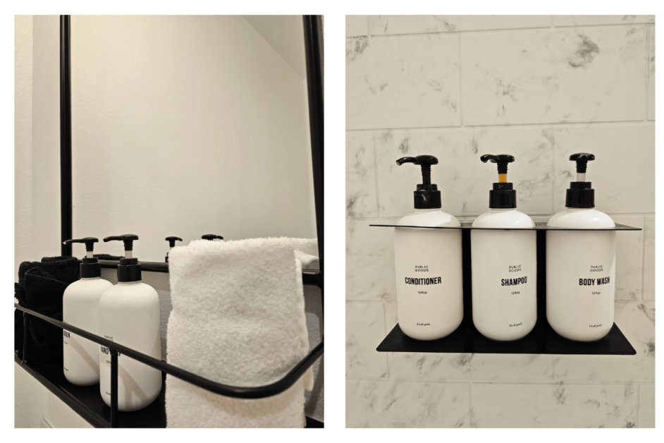 bathroom toiletries at UPlift Inn- where to stay in Idaho Springs