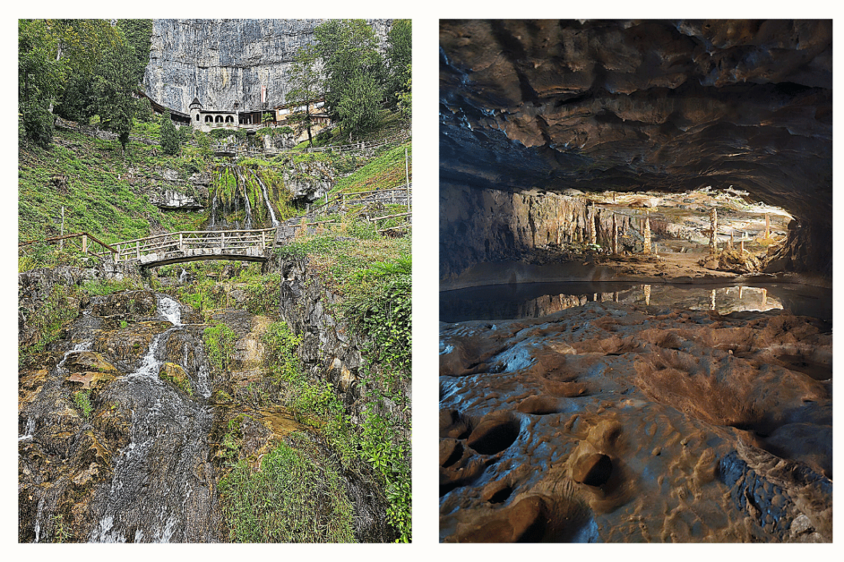 st. beatus caves- best things to do in the jungfrau region of switzerland 