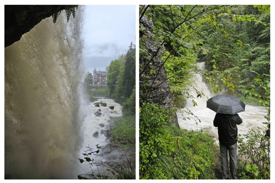 hike to giessbach falls- best things to do in the jungfrau region of switzerland 