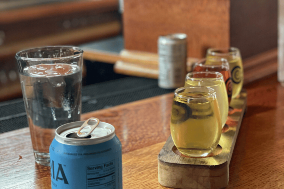 cider flight in idaho springs