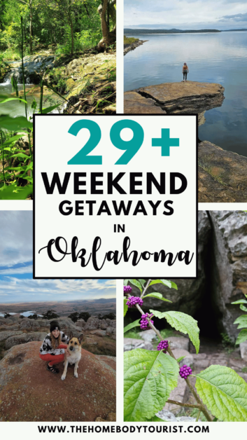 29+ Weekend Getaways in Oklahoma pin for pinterest. 