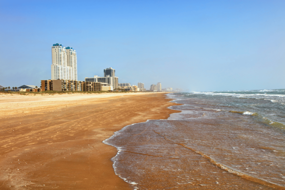 South Padre Beach in Texas best party spring break destinations in the united states. 