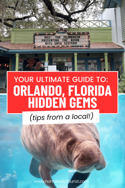 The ultimate guide to Orlando, Florida hidden gems with tips from a local.