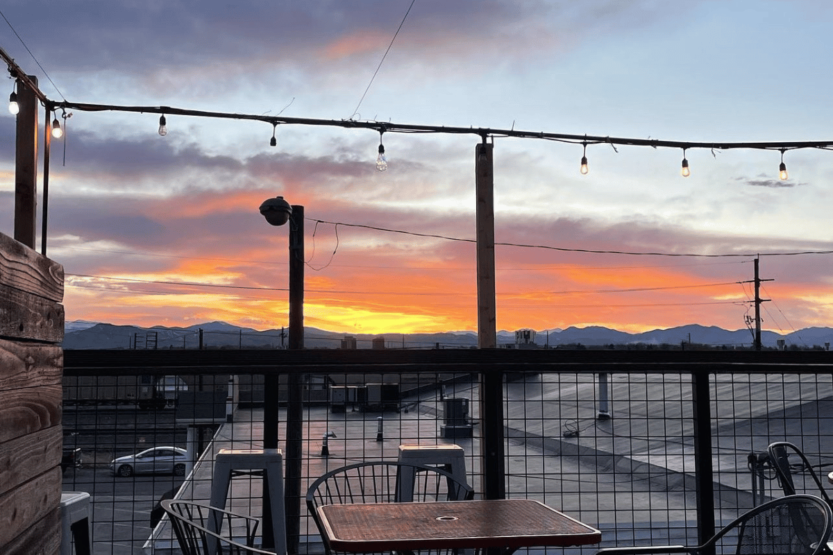 View from Joy Hill in Denver, Colorado