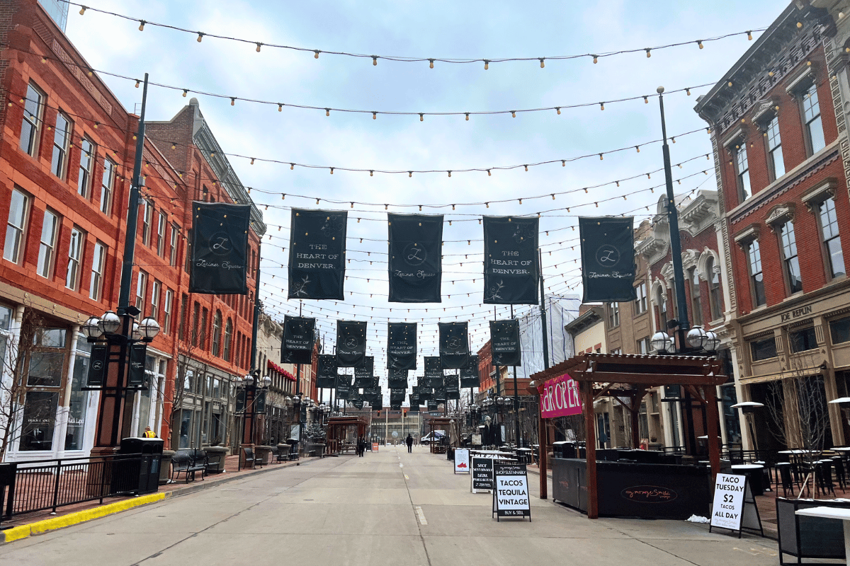 Larimer Square in Denver, CO