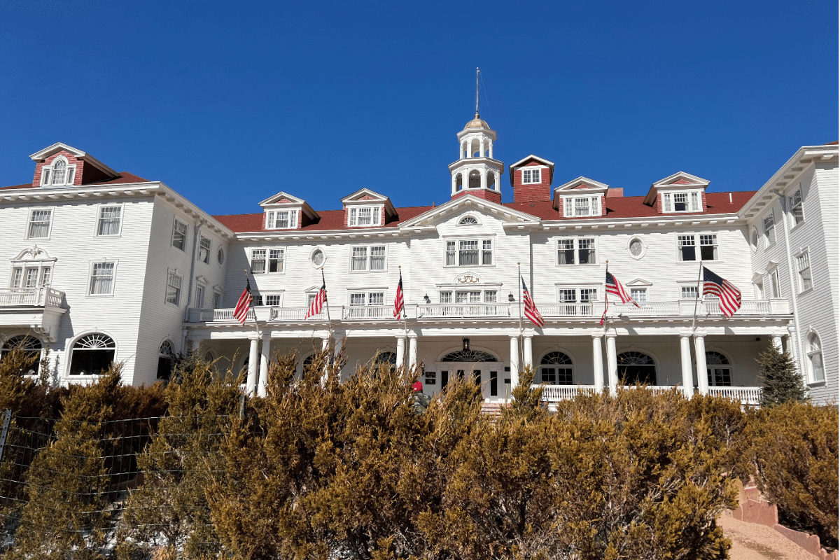 Exterior of the Stanley Hotel