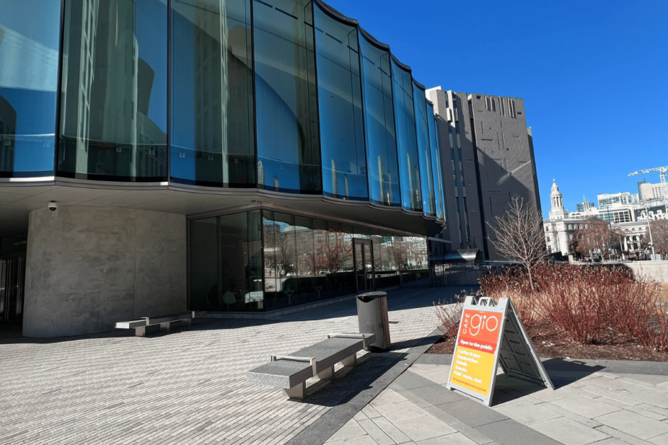 Exterior of Denver Art Museum