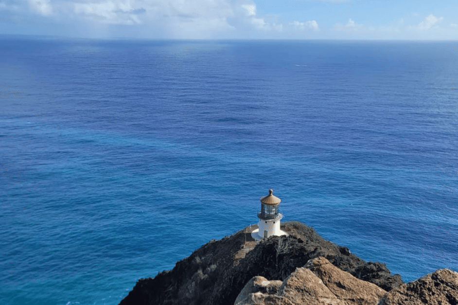 lighthouse in hawaii. 