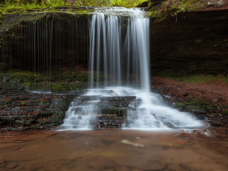 Lost Creek Falls. 