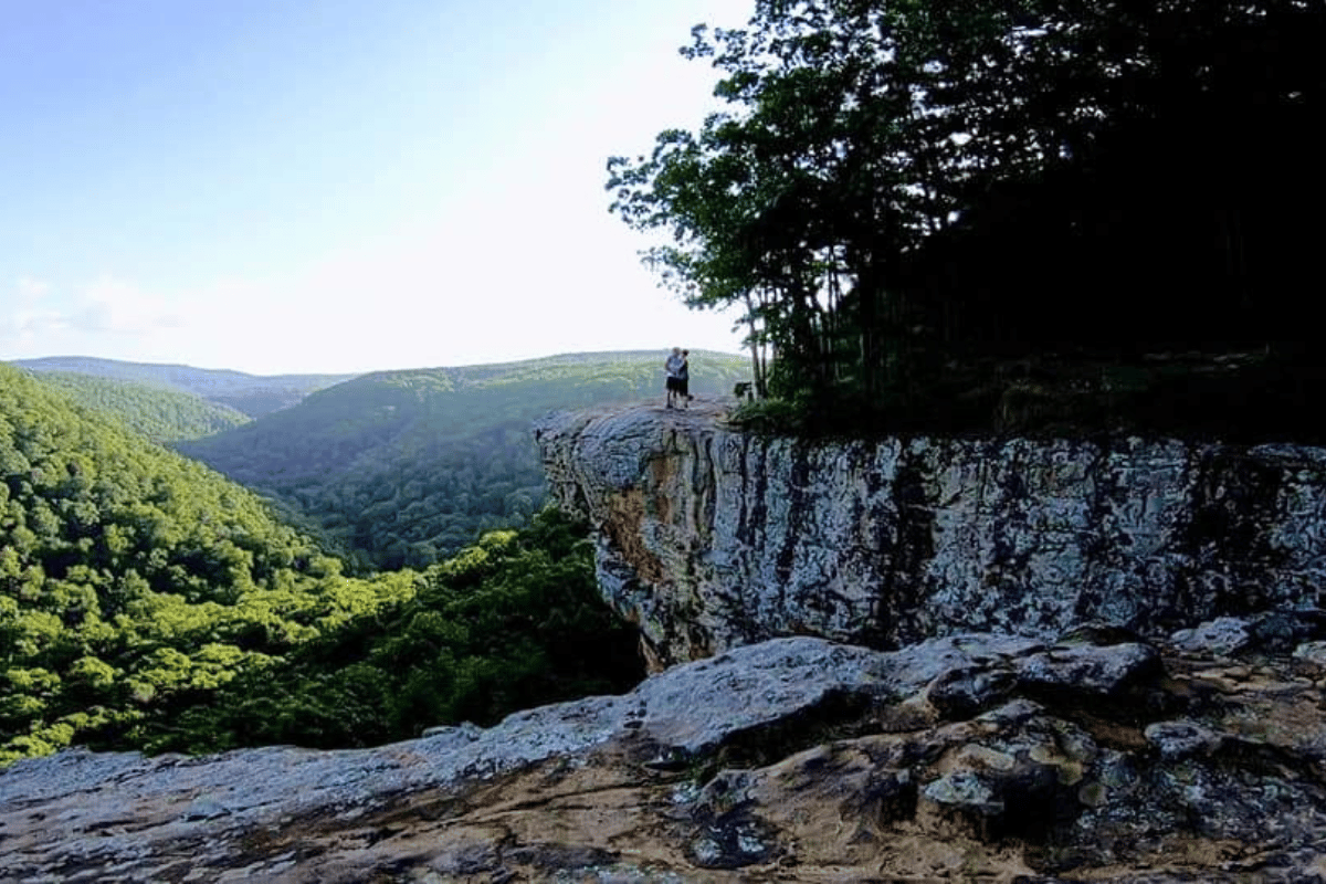 Hike in Arkansas.